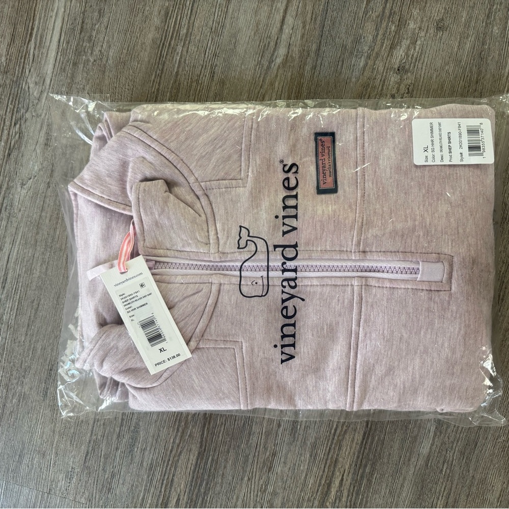 Vineyard Vines Pink zip up